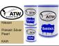Preview: Nissan, Pinkish Silver Pearl, KAH: 500ml Lackdose + 500ml Klarlack + 250ml Härter - Set, von ATW Autoteile West.